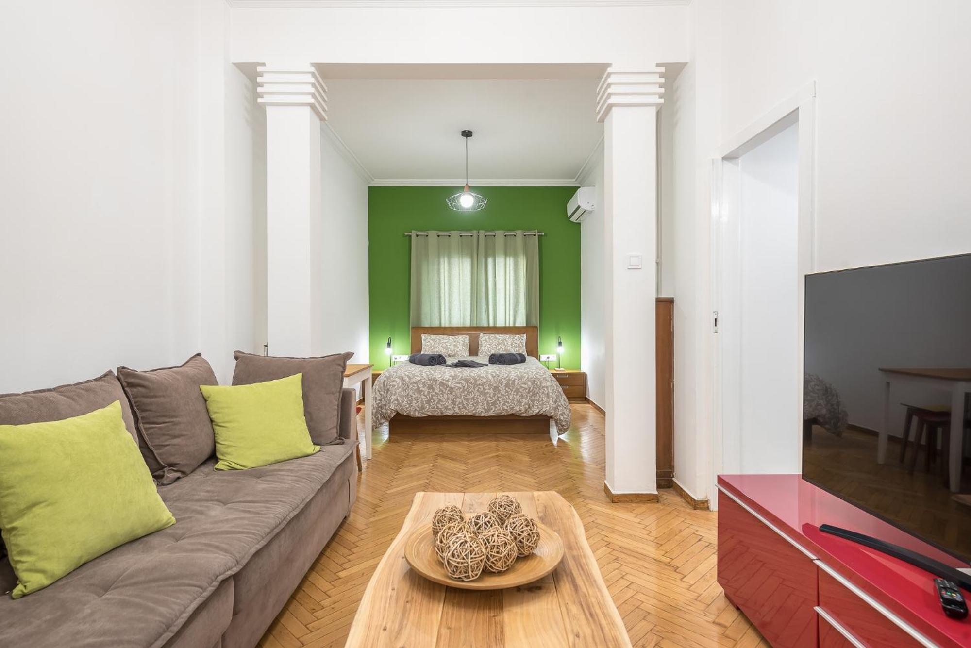 Stylish Luxury Apartment At Ampelokipi Metro Station Athen Eksteriør bilde