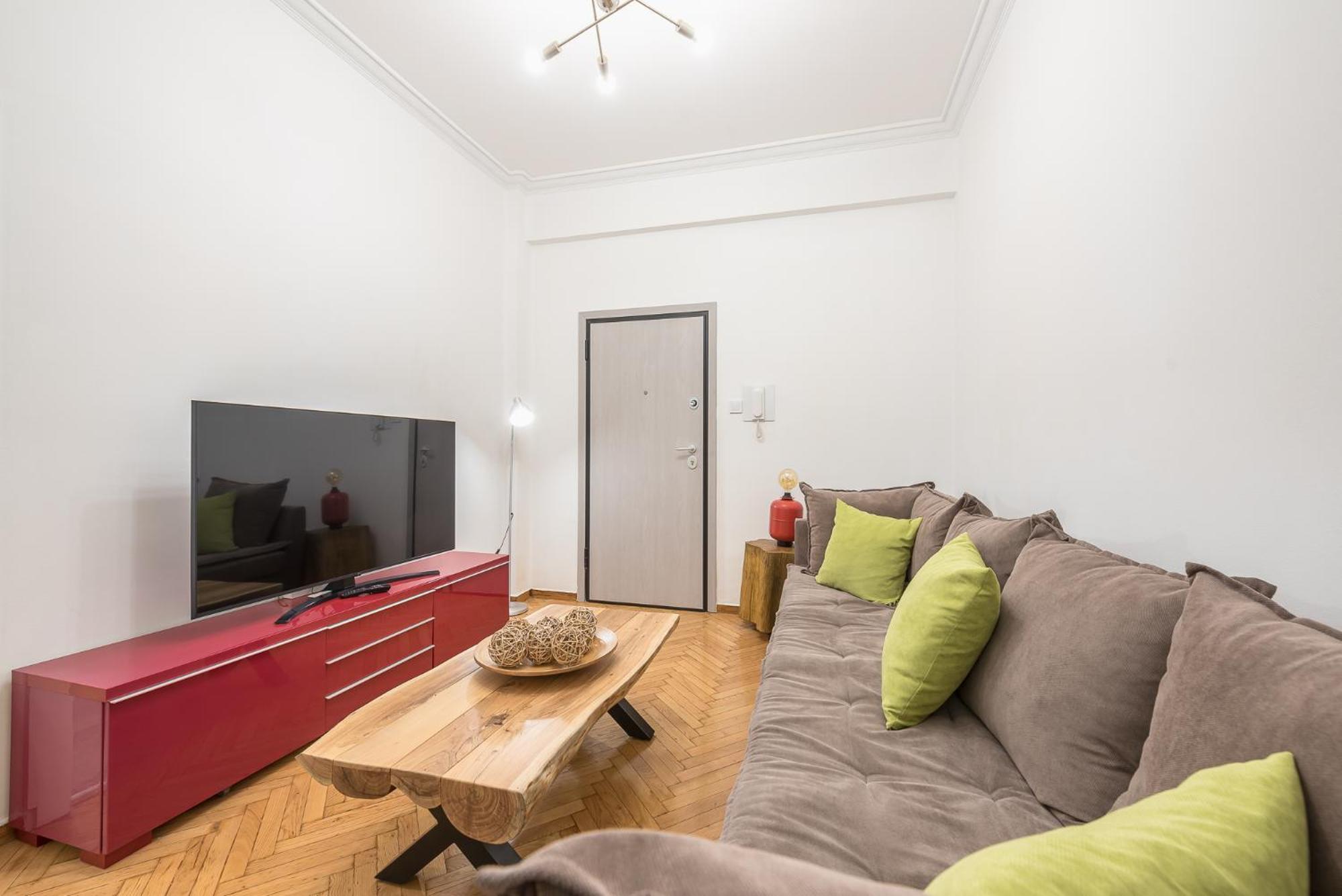 Stylish Luxury Apartment At Ampelokipi Metro Station Athen Eksteriør bilde