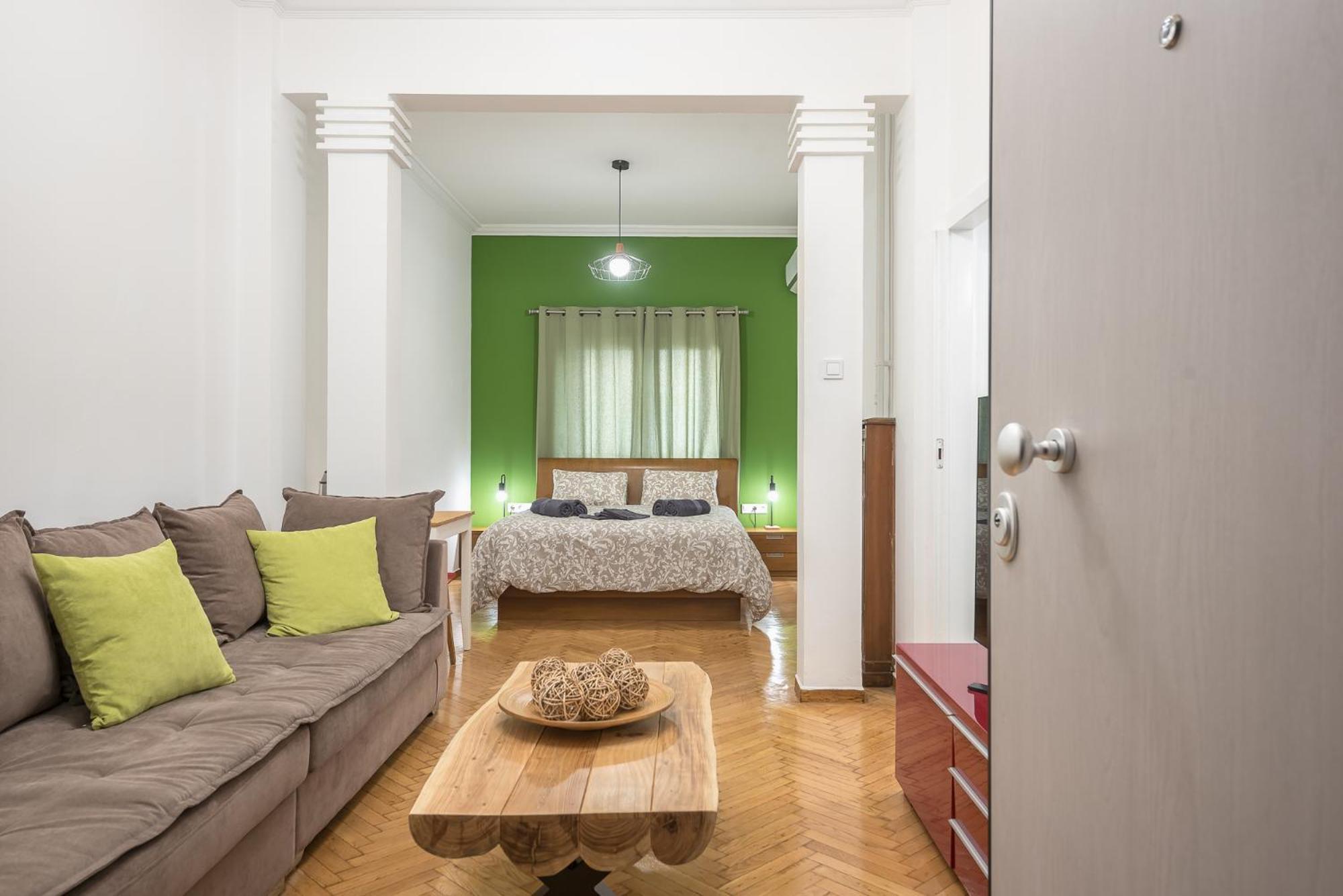 Stylish Luxury Apartment At Ampelokipi Metro Station Athen Eksteriør bilde
